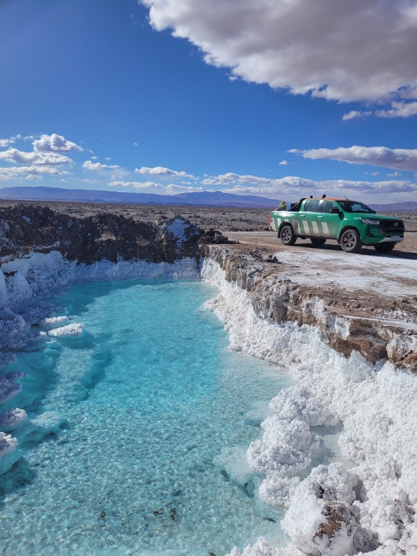 Paisajes de los viajes a mina